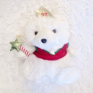 Vintage Marshall Fields 1997 Miss Santa Bear Nutcracker Sugar Plum Fairy Plush